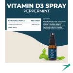 اسپری ویتامین دی (D) کینتیکا با طعم نعناع - Image 3